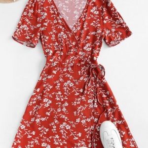 Cute floral summer dress